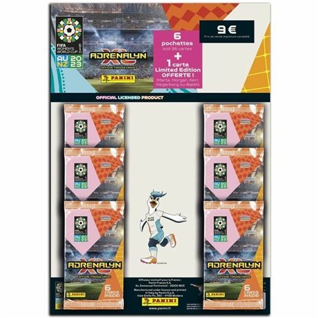 Paquet de cartes à collectionner Panini Adrenalyn XL FIFA Women's Worl
