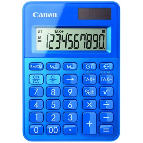 Calculatrice Canon 0289C001 Bleu Plastique