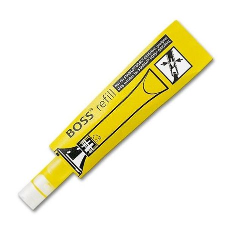 Recharge d'encre Stabilo Boss Marqueur fluorescent Jaune (20 Unités)