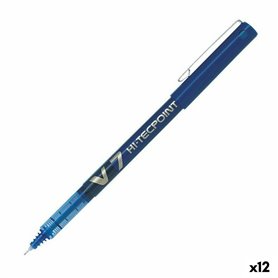 Crayon Roller Pilot V7 Bleu 0,5 mm Aiguille (12 Unités)