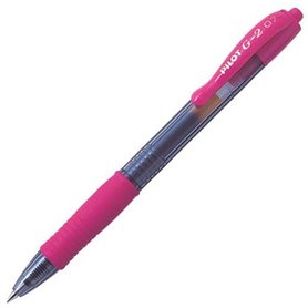 Stylo gel Pilot 001486 Rose 0,4 mm (12 Unités)