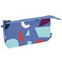 Trousse d'écolier Milan Animals Bleu 22 x 12 x 4 cm