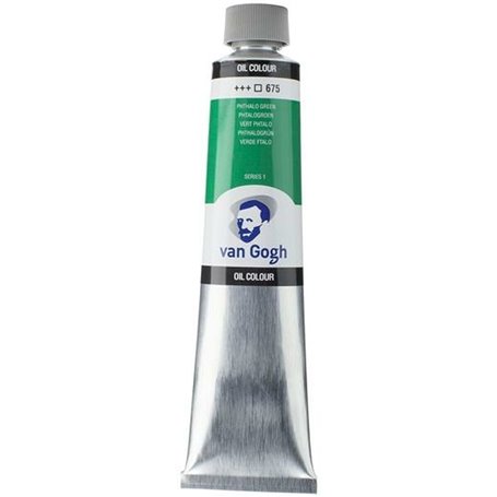 Peinture à l'huile Talens Van Gogh 675 Vert 200 ml