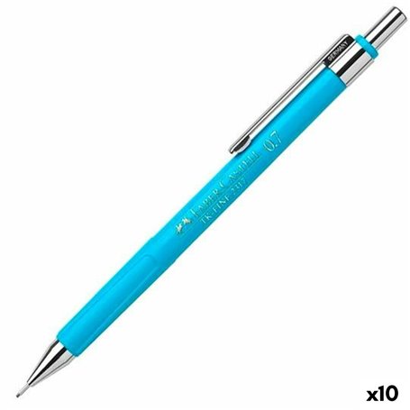 Portemines Faber-Castell TK-Fine 2317 Bleu 0,7 mm (10 Unités)