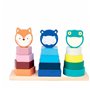 Jouet éducatif Milan Animal Tower 15 Pièces