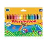 Crayons gras de couleur Plastidecor Multicouleur (12 Unités)