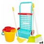 Chariot de nettoyage avec accessoires Colorbaby My Home 30,5 x 55,5 x 