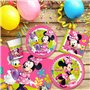 Set d'articles de fête Minnie Mouse Happy Deluxe 89 Pièces 16