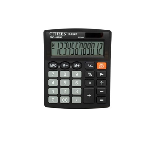 Calculatrice Citizen SDC-812NR Noir