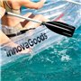 Kayak Gonflable Transparent avec Accessoires Paros InnovaGoods 312 cm 