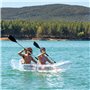 Kayak Gonflable Transparent avec Accessoires Paros InnovaGoods 312 cm 