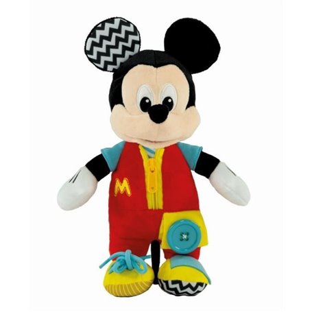 Clementoni - Montessori - Baby Mickey - Peluche a Habiller