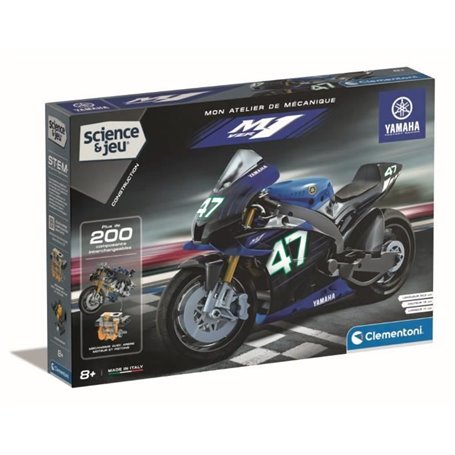 Clementoni -  Coffret de construction Yamaha M1 - Application disponib