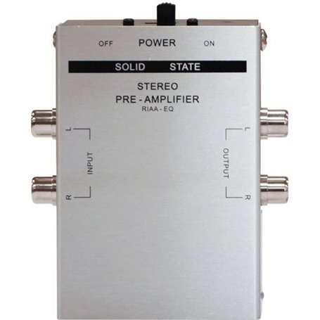 Pré-Amplificateur Phono E-Audio A097M - Stéréo - permet de connecter u
