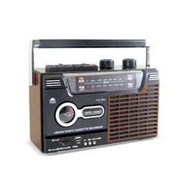 Radio-cassette USB look Rétro OLDSOUND Inovalley RK10N - Radio FM/AM/S