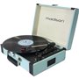 MADISON MAD-RETROCASE-BLU - Mallette platine vinyle avec Bluetooth, US