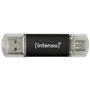 Intenso Twist Line Clé USB 128 GB anthracite 3539491 USB-A, USB-C, US