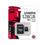 Kingston carte mémoire 128 GB + adaptateur