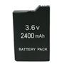 MOONAR® 3.6V 2400mAh Li-ion Slim batterie rechargeable pour Sony PSP S