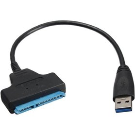 Super vitesse A USB30 SATA 22pin cable adaptateur pour 25inch disque d