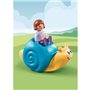 Playmobil - 71322 - 71322 Enfant avec escargot à bascule 1.2.3