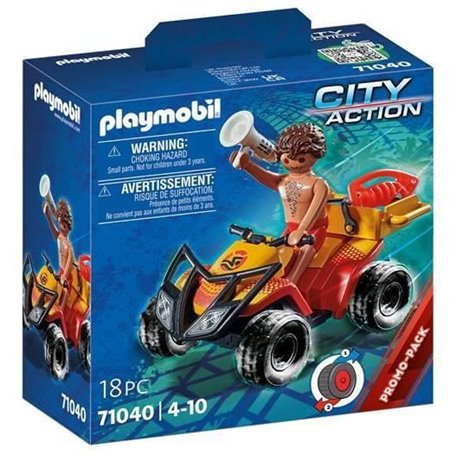 PLAYMOBIL - City Action 71040 Sauveteur en mer et quad