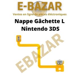 EBAZAR 3DS Contacteur Bouton Gâchette Gauche L Nappe Câble flexible Ni