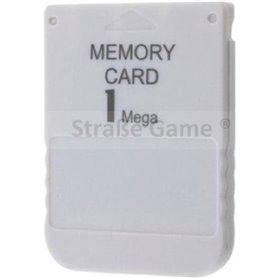 Carte mémoire 1 Mb (15 blocs) pour Sony  Playstation 1 (PSX), PSOne, c