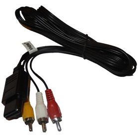 Câble AV pour Nintendo NGC, N64, Nintendo 64, SFC (SNES), Gamecube - C