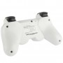 Pour Sony Ps3, Action De Blanc Vibration Contrôleur Sans Fil Double Sh
