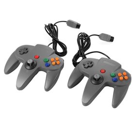 XCSOURCE 2pcs Manette Filaire Contrôleur de Jeu pour Nintendo 64 N64 -