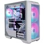 Boitier PC Gaming - COOLER MASTER - HAF 500 White -ARGB - ATX (H500-WG
