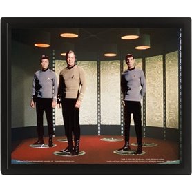 Poster cadre 3D lenticulaire Pyramid Star Trek - The Original Series T