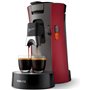 Machine à café à dosettes PHILIPS Senseo Select CSA240/91 - Rouge