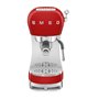 Smeg Machine à expresso 15 bars rouge - ECF02RDEU