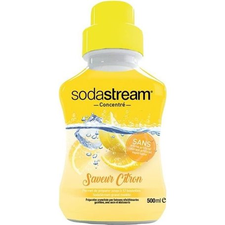 SODASTREAM Concentré citron original - 500 ml