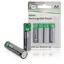4 piles AA Ni/MH rechargeables 2 600 mAh