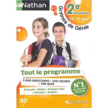 Nathan Graines de Génie 2e Secondaire 13-14 ans -