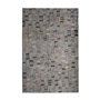 RECYCLED MARQUETERIE - Tapis extra-doux motif marqueterie gris 120x170