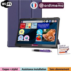 ORDIMEMO - iZitab4 10 ALOA FHD WIFI - Nouvelle tablette Facile Pour Se