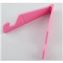 support tablette pliable rose