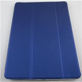 coque flip cover compatible ipad 5 2017 9.7 pouces bleu