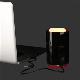 Enceinte haut parleur bluetooth avec lampe intégré et fonctions main l