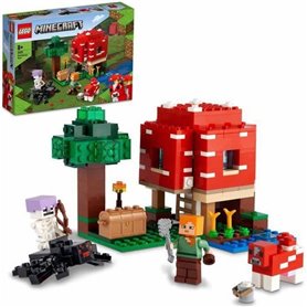 SHOT CASE - LEGO 21179 Minecraft La Maison Champignon, Set Jouet de Co