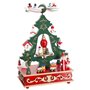 Décorations de Noël Multicouleur Bois Avion 18,3 x 12,7 x 24 cm