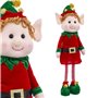 Décorations de Noël Multicouleur Métal Foam Tissu Enfant Elfe 70 cm