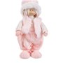 Décorations de Noël Rose Métal Polyrésine Polyfoam Tissu Enfant 19 x 1