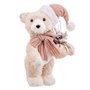 Décorations de Noël Ours Multicouleur Plastique Polyfoam Tissu Fleurs 