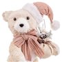 Décorations de Noël Ours Multicouleur Plastique Polyfoam Tissu Fleurs 