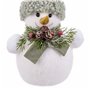 Décorations de Noël Blanc Multicouleur Plastique Polyfoam Tissu Bonhom